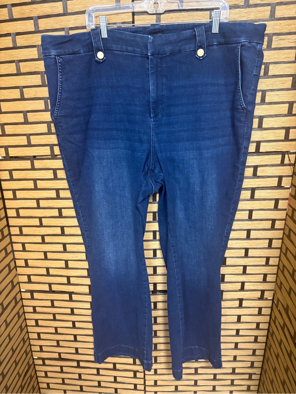 Talbots wide leg jeans size 22W